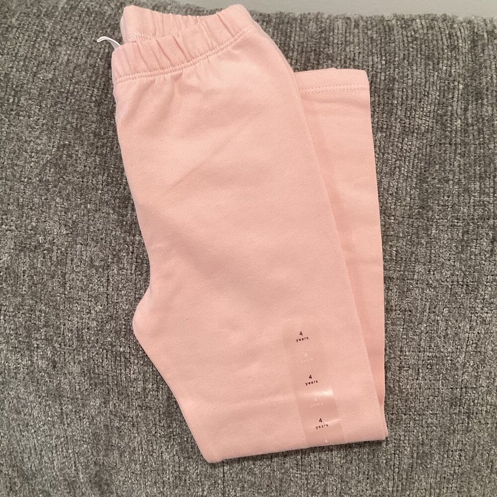 NWT Gap Kids Soft Pink Leggings in Size 4T